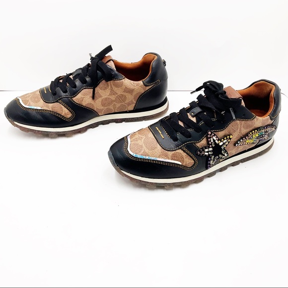 {COACH} Star Embellished Sneakers - Picture 14 of 16